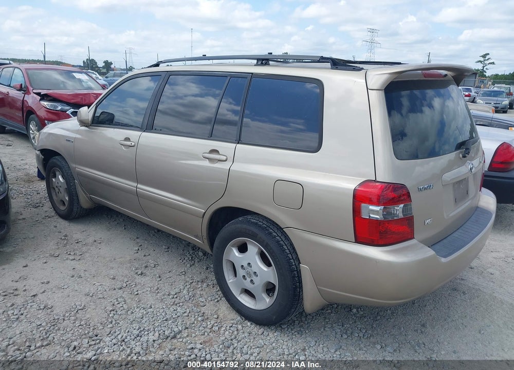 2006 TOYOTA HIGHLANDER LIMITED V6 VIN: JTEDP21A160097472