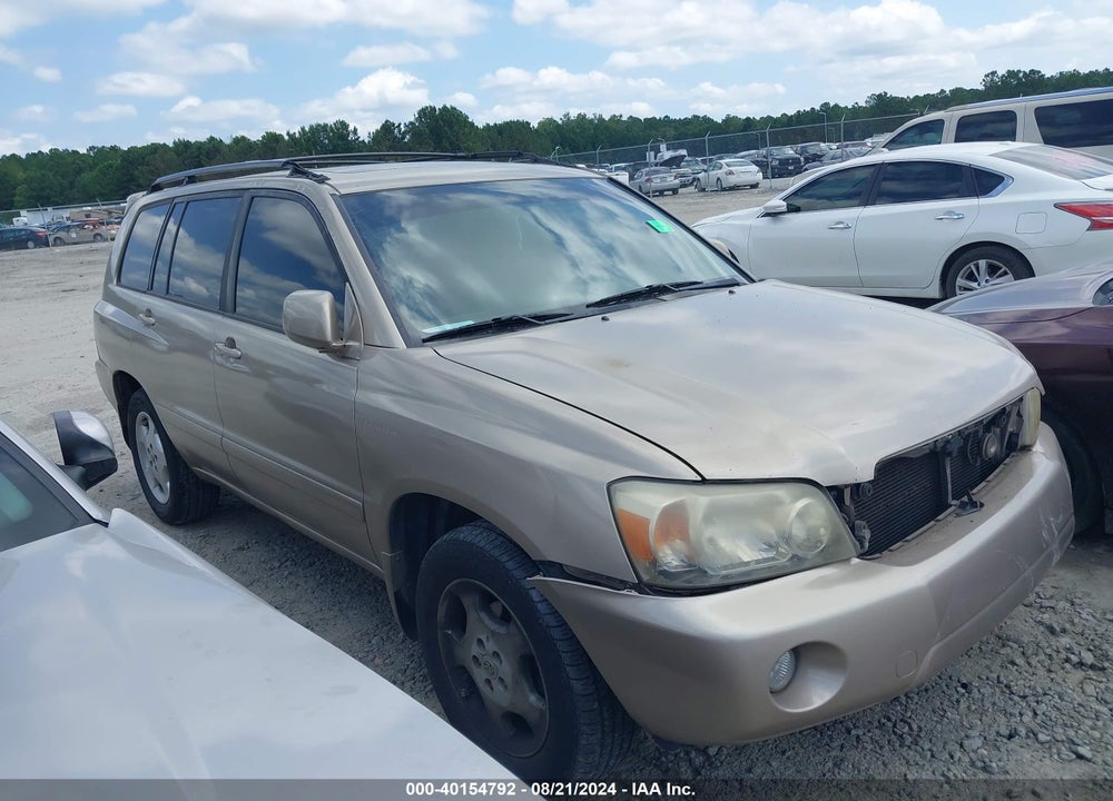 2006 TOYOTA HIGHLANDER LIMITED V6 VIN: JTEDP21A160097472