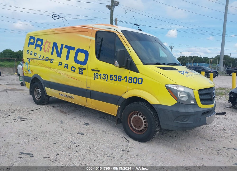 2015 MERCEDES-BENZ SPRINTER 2500 NORMAL ROOF VIN: WD3PE7CC1F5961324