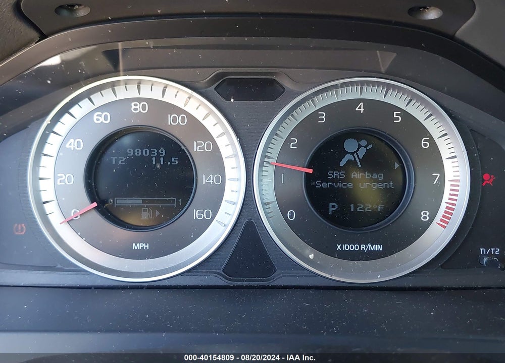 2013 VOLVO S60 T5 VIN: YV1612FSXD2201503
