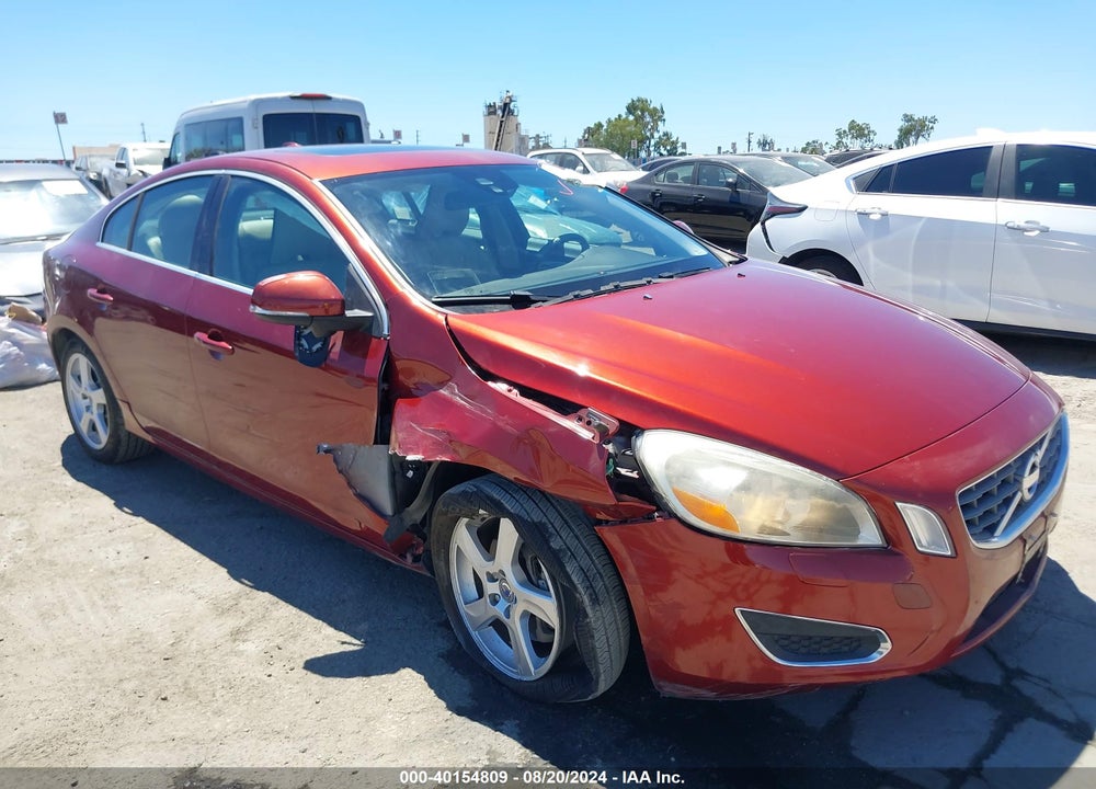 2013 VOLVO S60 T5 VIN: YV1612FSXD2201503