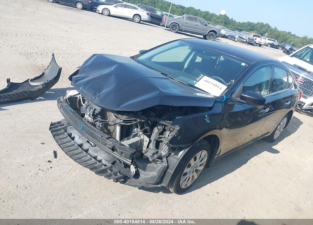 2017 NISSAN SENTRA SV VIN: 3N1AB7AP8HY376971