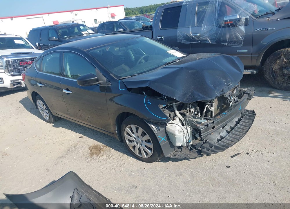 2017 NISSAN SENTRA SV VIN: 3N1AB7AP8HY376971