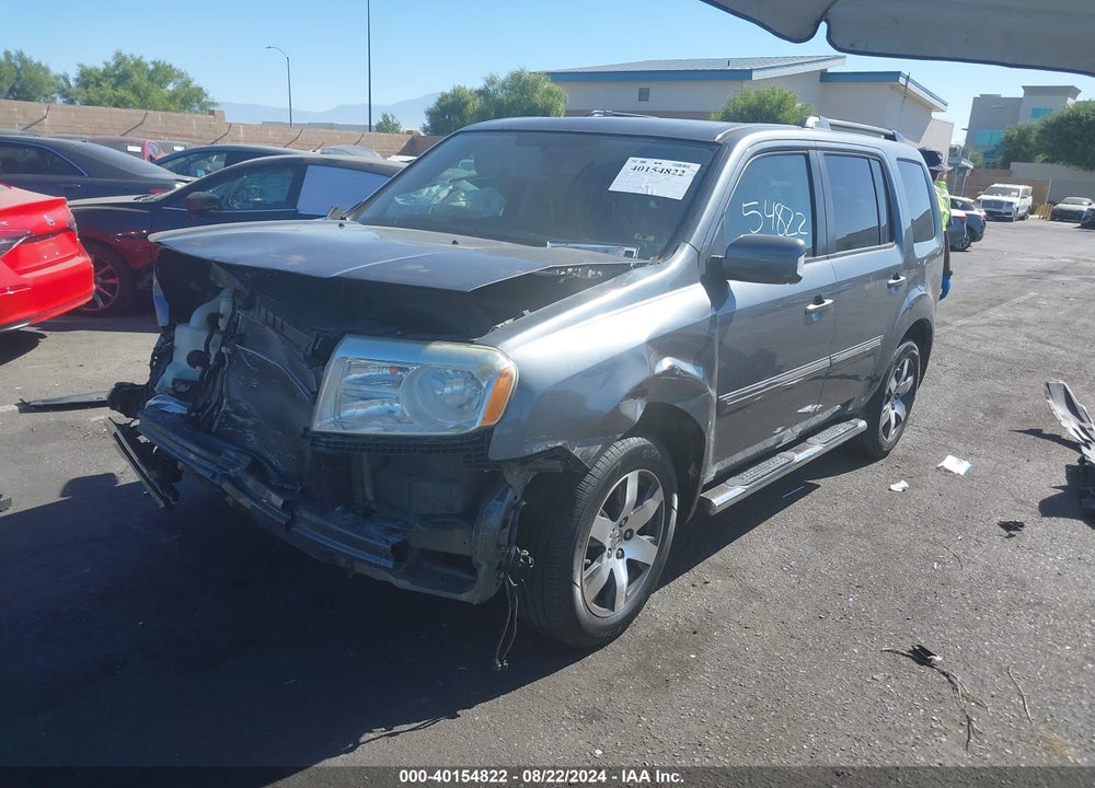 2013 HONDA PILOT TOURING VIN: 5FNYF3H91DB013398