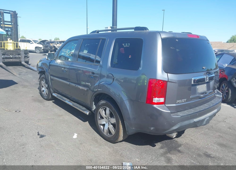 2013 HONDA PILOT TOURING VIN: 5FNYF3H91DB013398