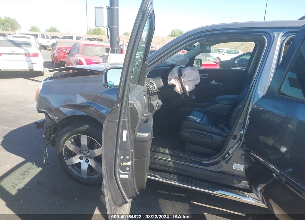 2013 HONDA PILOT TOURING VIN: 5FNYF3H91DB013398