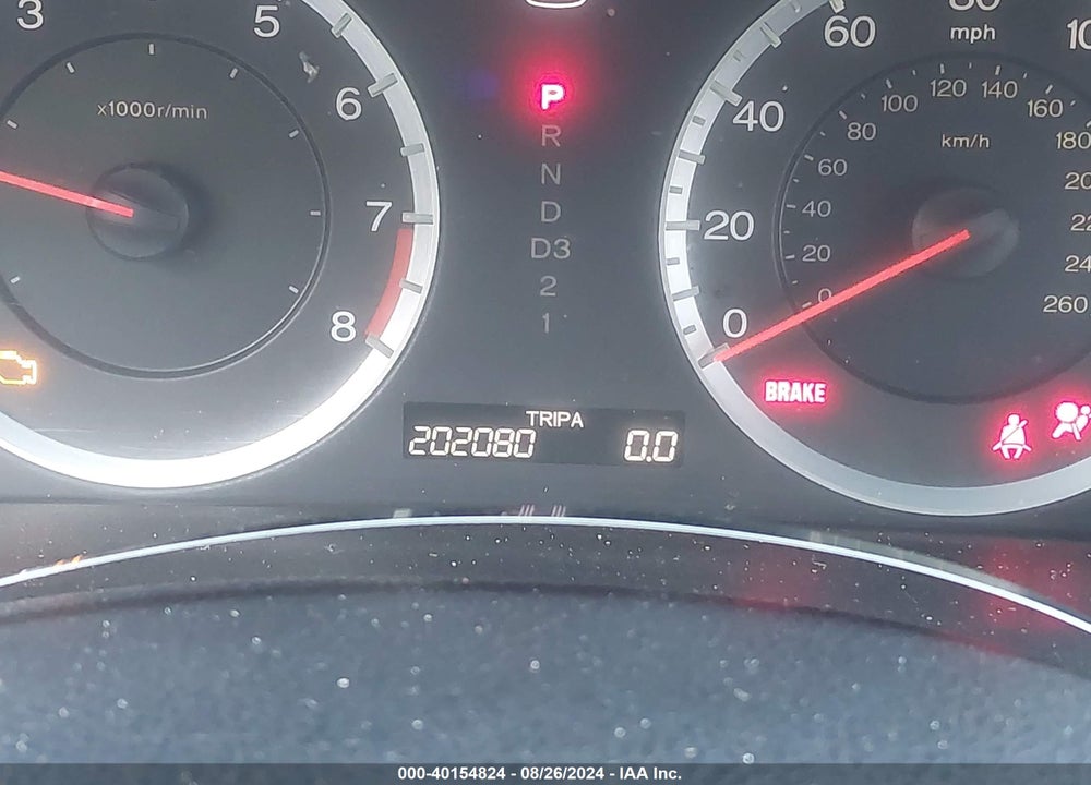 2008 HONDA ACCORD 2.4 EX-L VIN: 1HGCP26838A053543