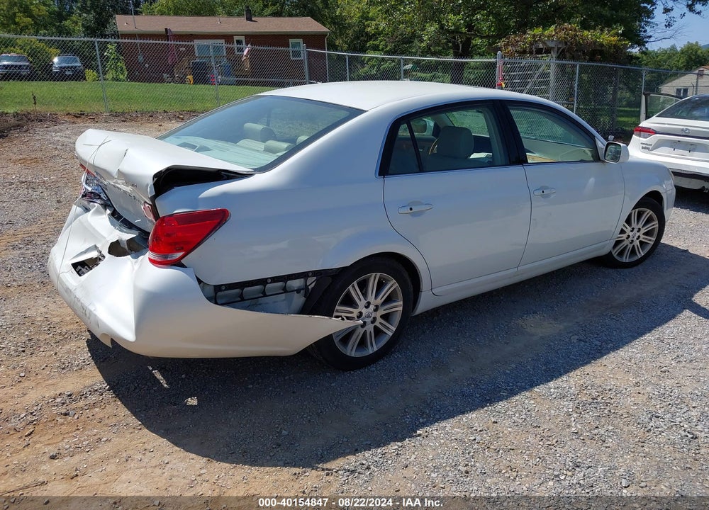 2007 TOYOTA AVALON LIMITED VIN: 4T1BK36B57U248899