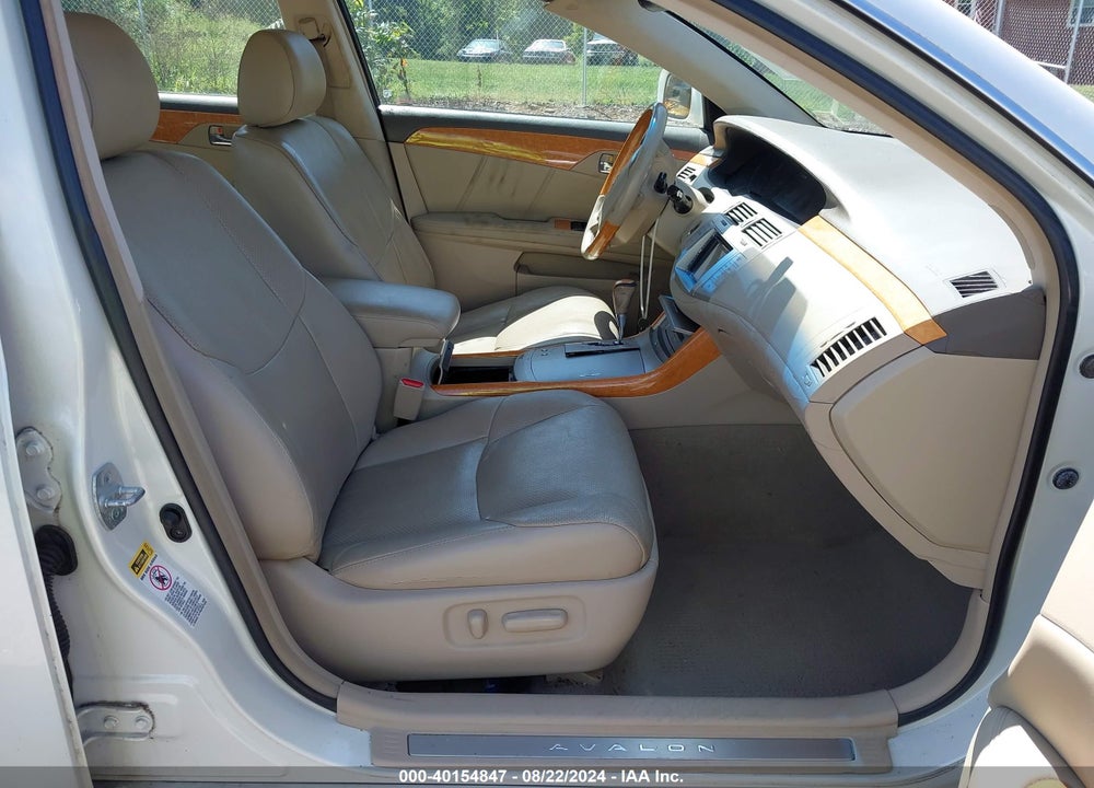 2007 TOYOTA AVALON LIMITED VIN: 4T1BK36B57U248899