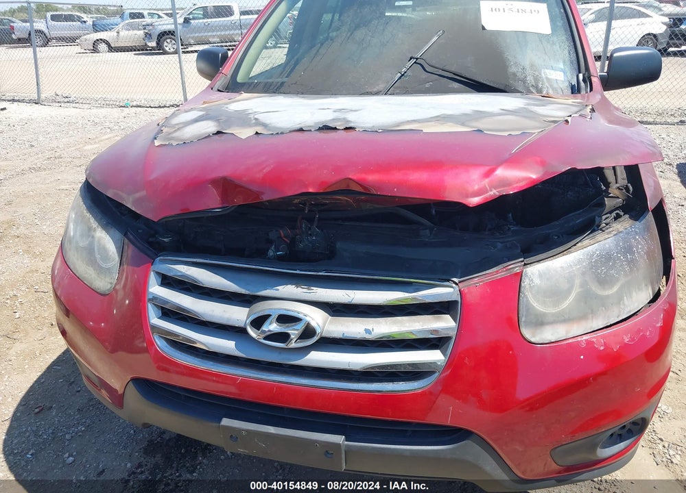 2012 HYUNDAI SANTA FE GLS VIN: 5XYZGDAB8CG144887