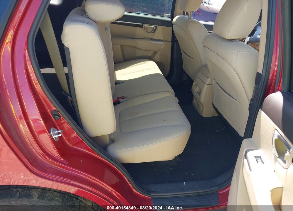2012 HYUNDAI SANTA FE GLS VIN: 5XYZGDAB8CG144887