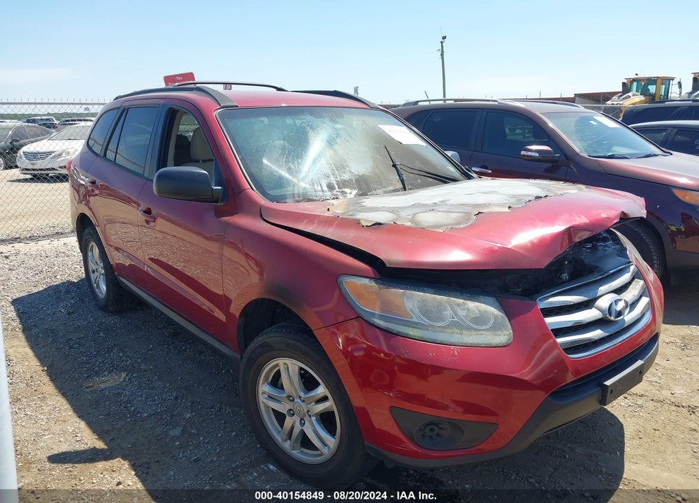 2012 HYUNDAI SANTA FE GLS VIN: 5XYZGDAB8CG144887