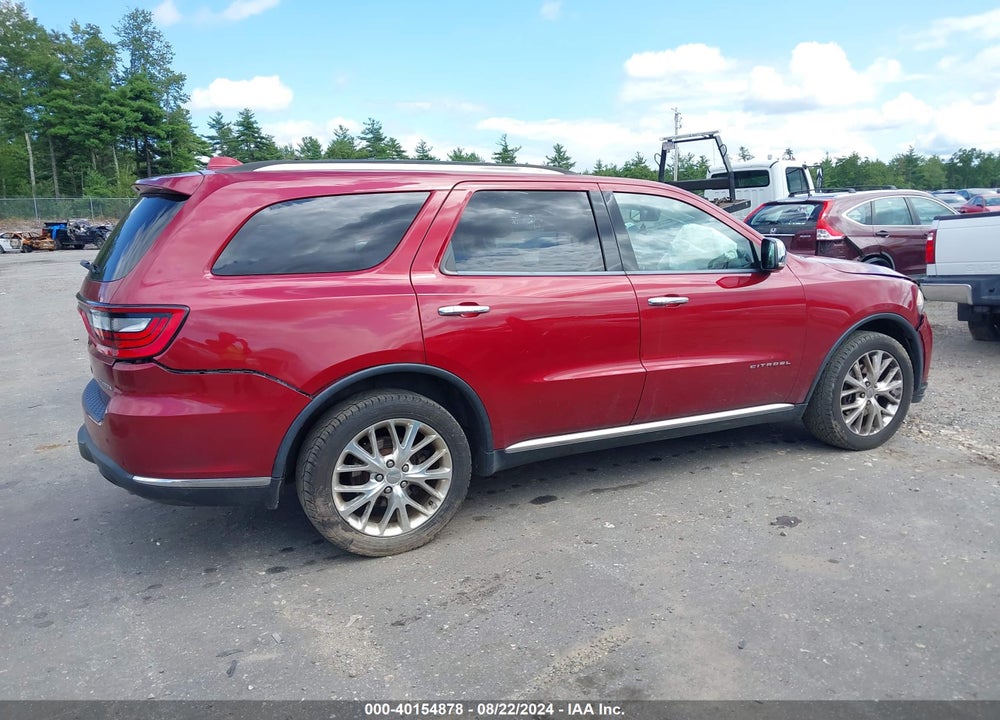 2015 DODGE DURANGO CITADEL VIN: 1C4RDJEG7FC195030