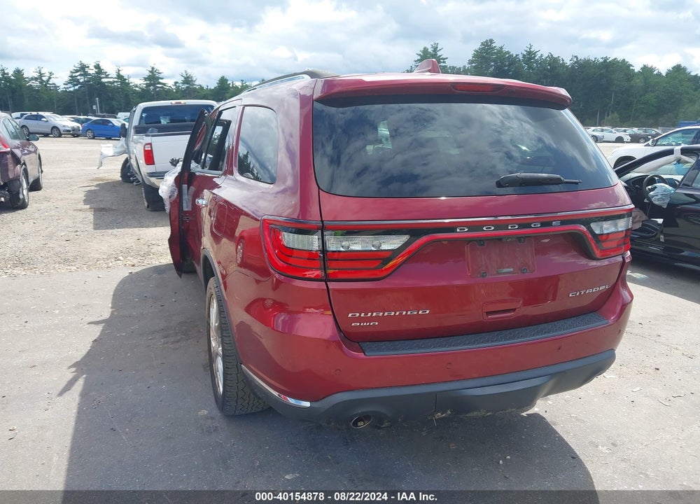 2015 DODGE DURANGO CITADEL VIN: 1C4RDJEG7FC195030