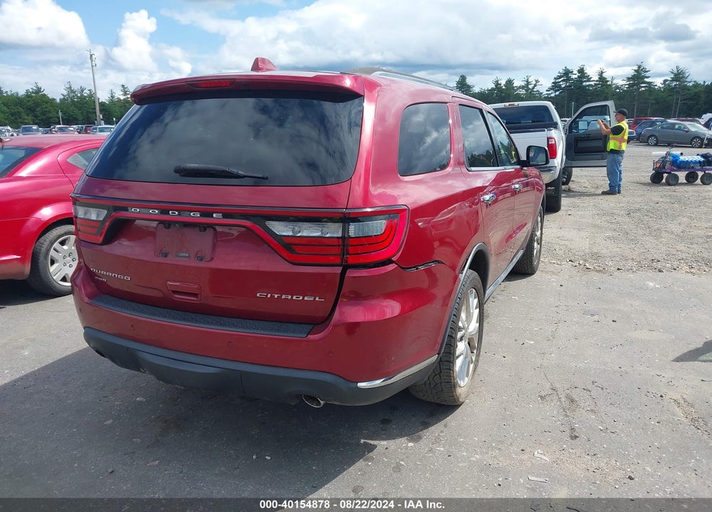 2015 DODGE DURANGO CITADEL VIN: 1C4RDJEG7FC195030