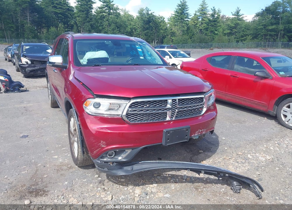 2015 DODGE DURANGO CITADEL VIN: 1C4RDJEG7FC195030