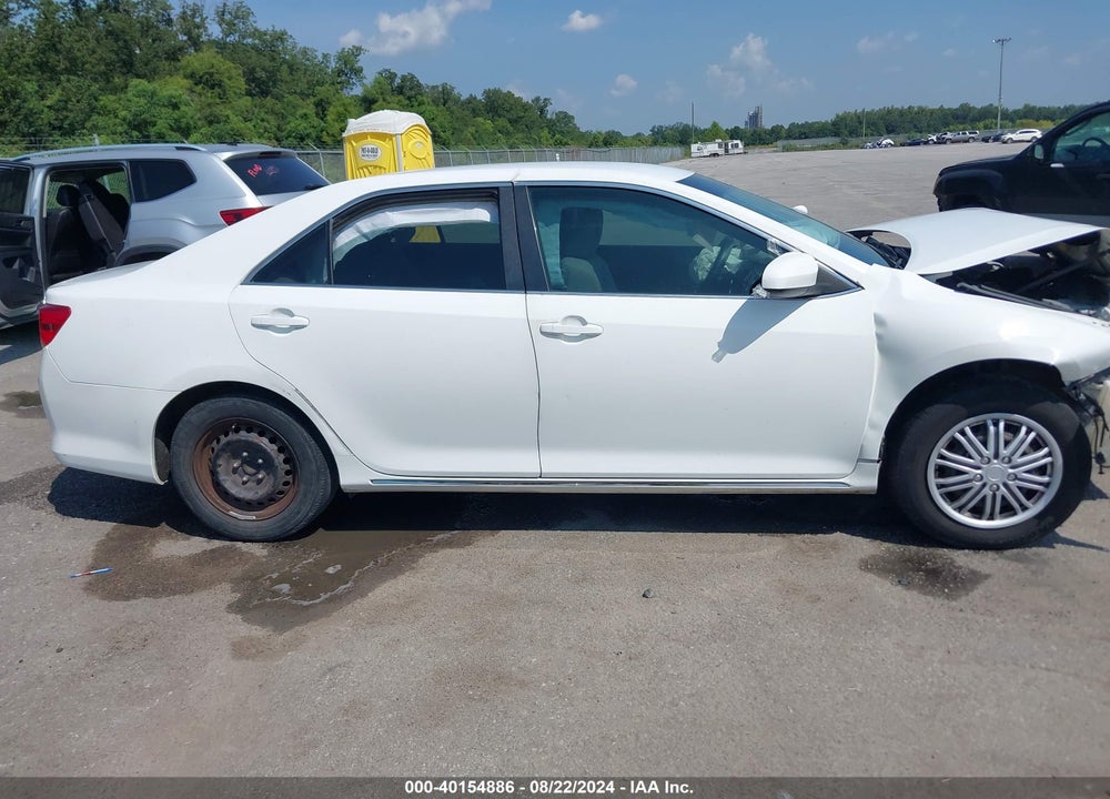 2012 TOYOTA CAMRY LE VIN: 4T1BF1FK2CU519923