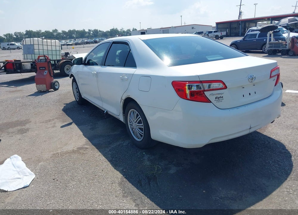 2012 TOYOTA CAMRY LE VIN: 4T1BF1FK2CU519923