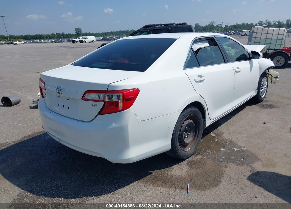 2012 TOYOTA CAMRY LE VIN: 4T1BF1FK2CU519923