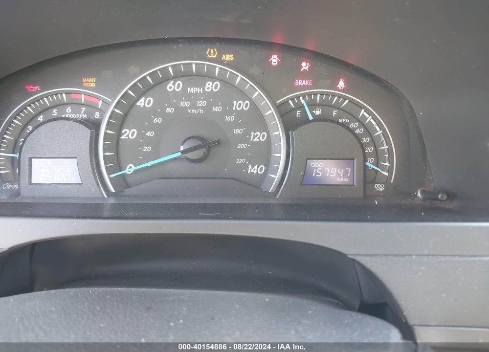 2012 TOYOTA CAMRY LE VIN: 4T1BF1FK2CU519923