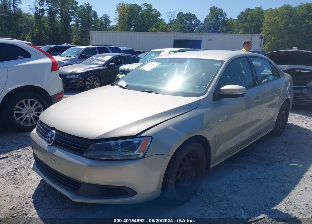 2014 VOLKSWAGEN JETTA 1.8T SE VIN: 3VWD17AJ2EM282786