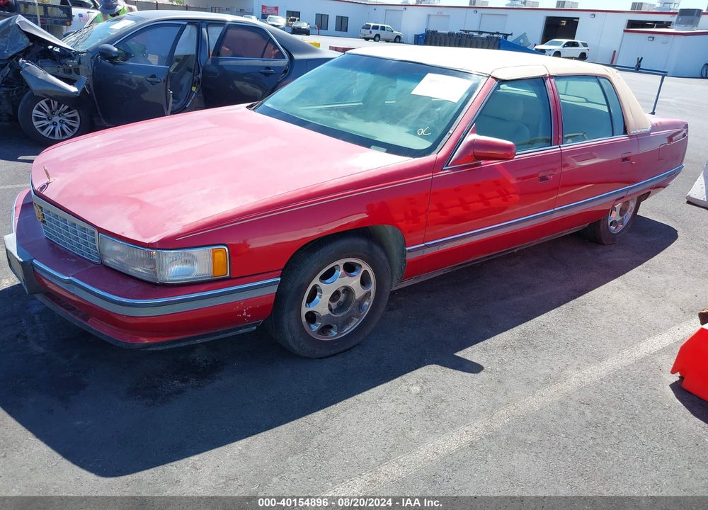 1995 CADILLAC DEVILLE CONCOURS VIN: 1G6KF52Y2SU264052
