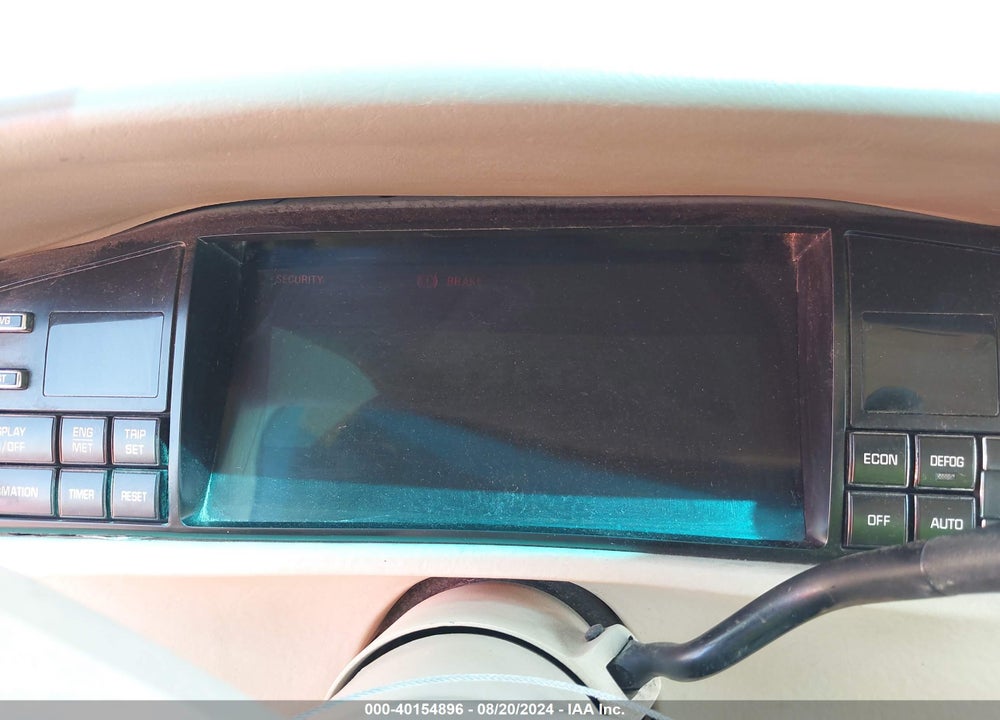 1995 CADILLAC DEVILLE CONCOURS VIN: 1G6KF52Y2SU264052