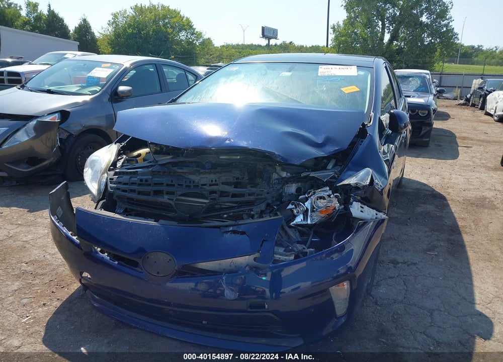 2014 TOYOTA PRIUS FOUR VIN: JTDKN3DU6E1826880