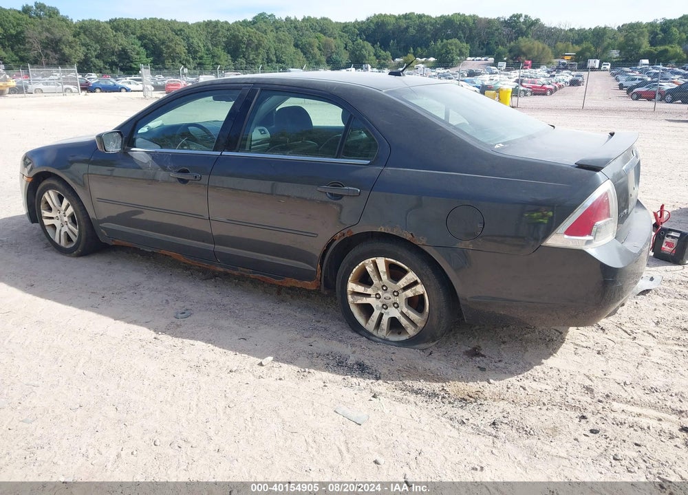 2007 FORD FUSION SEL VIN: 3FAHP021X7R133031