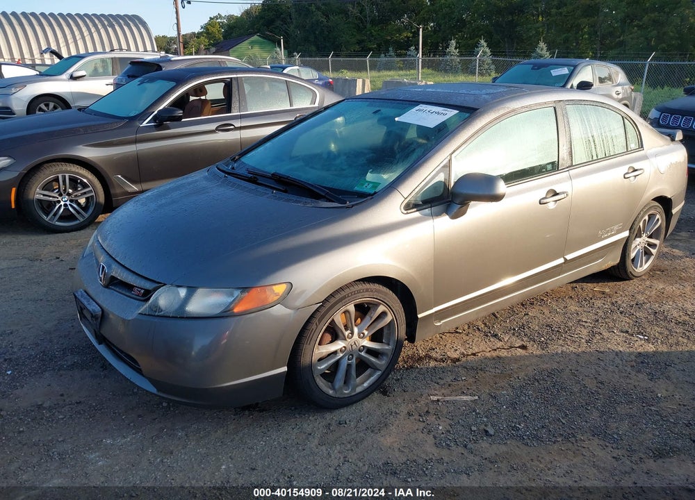 2007 HONDA CIVIC SI VIN: 2HGFA55597H701443