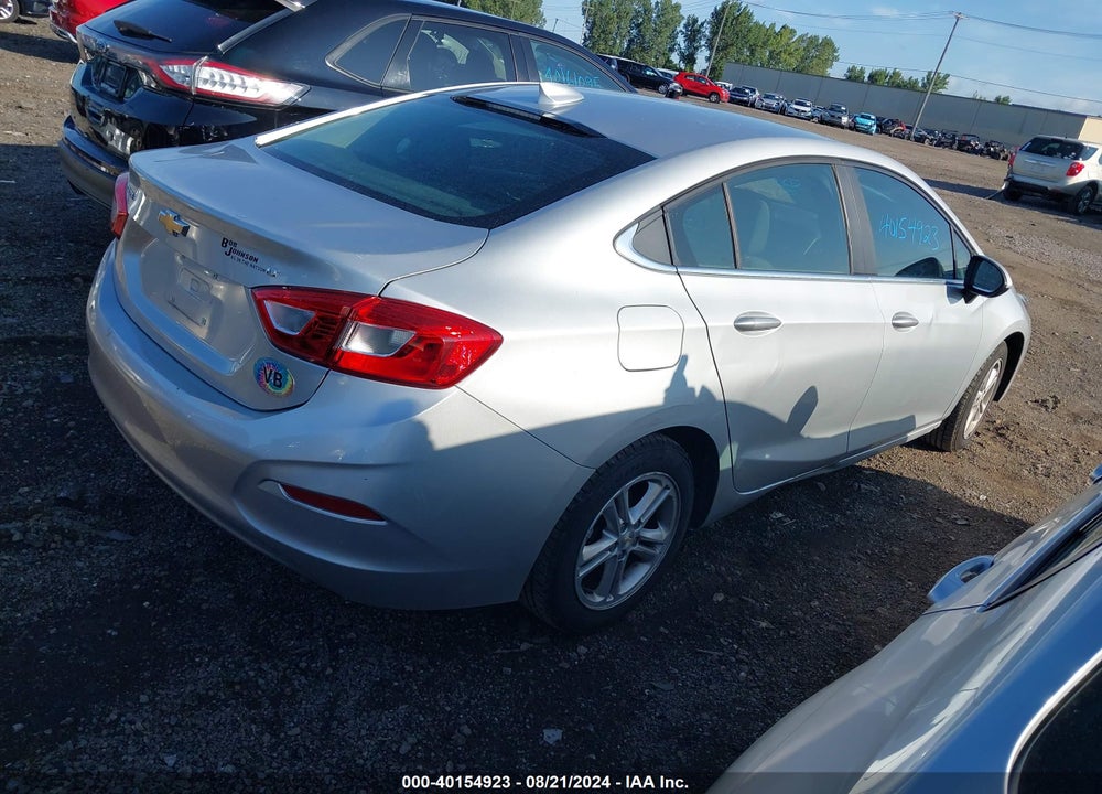 2018 CHEVROLET CRUZE LT AUTO VIN: 1G1BE5SM5J7205080