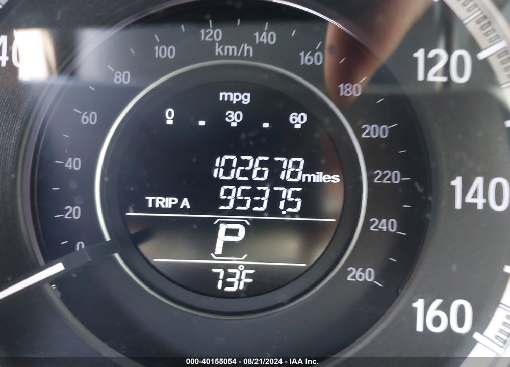 2017 HONDA ACCORD EX-L VIN: 1HGCR2F80HA103244