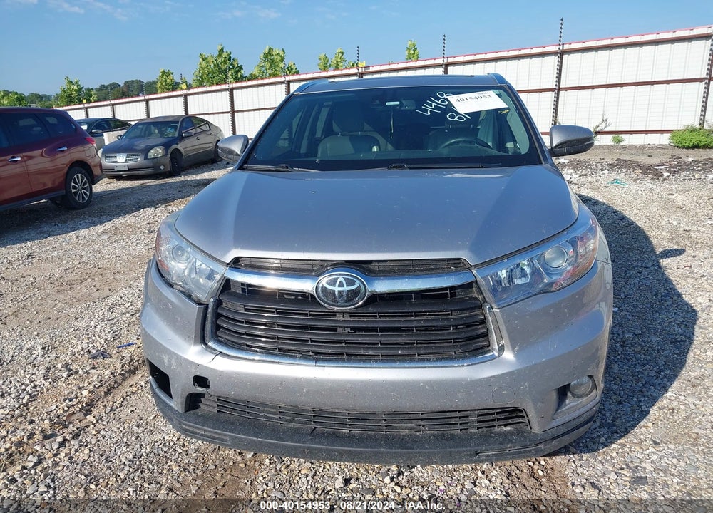 2015 TOYOTA HIGHLANDER LIMITED PLATINUM V6 VIN: 5TDDKRFH7FS214468