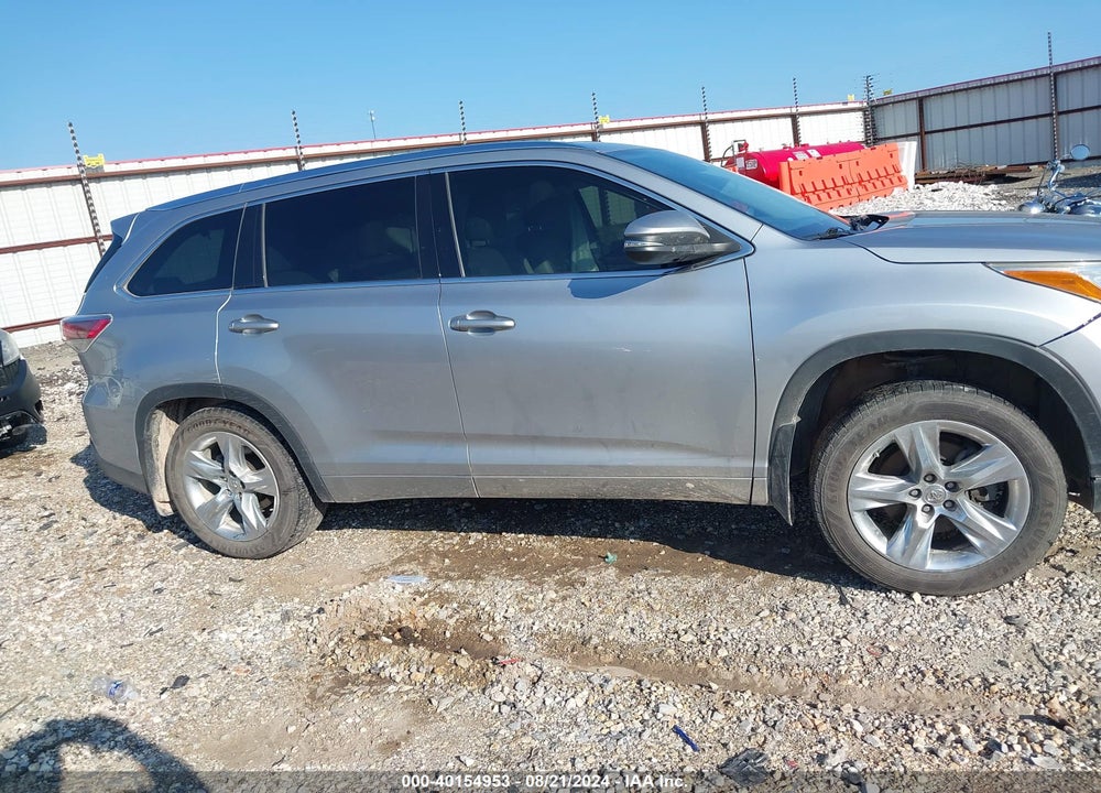 2015 TOYOTA HIGHLANDER LIMITED PLATINUM V6 VIN: 5TDDKRFH7FS214468