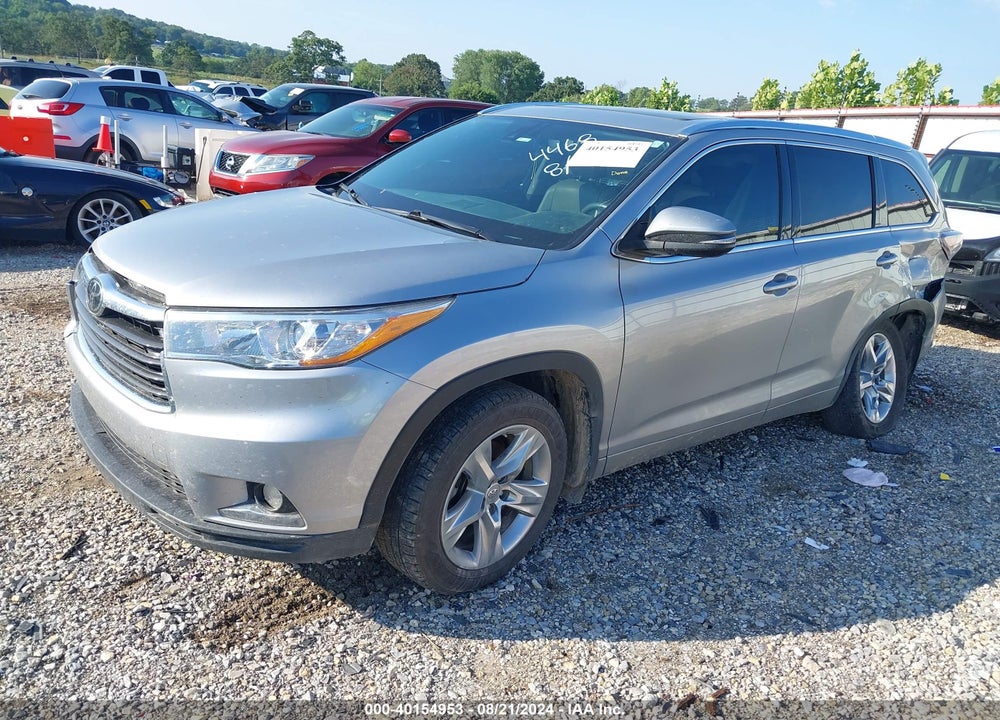 2015 TOYOTA HIGHLANDER LIMITED PLATINUM V6 VIN: 5TDDKRFH7FS214468