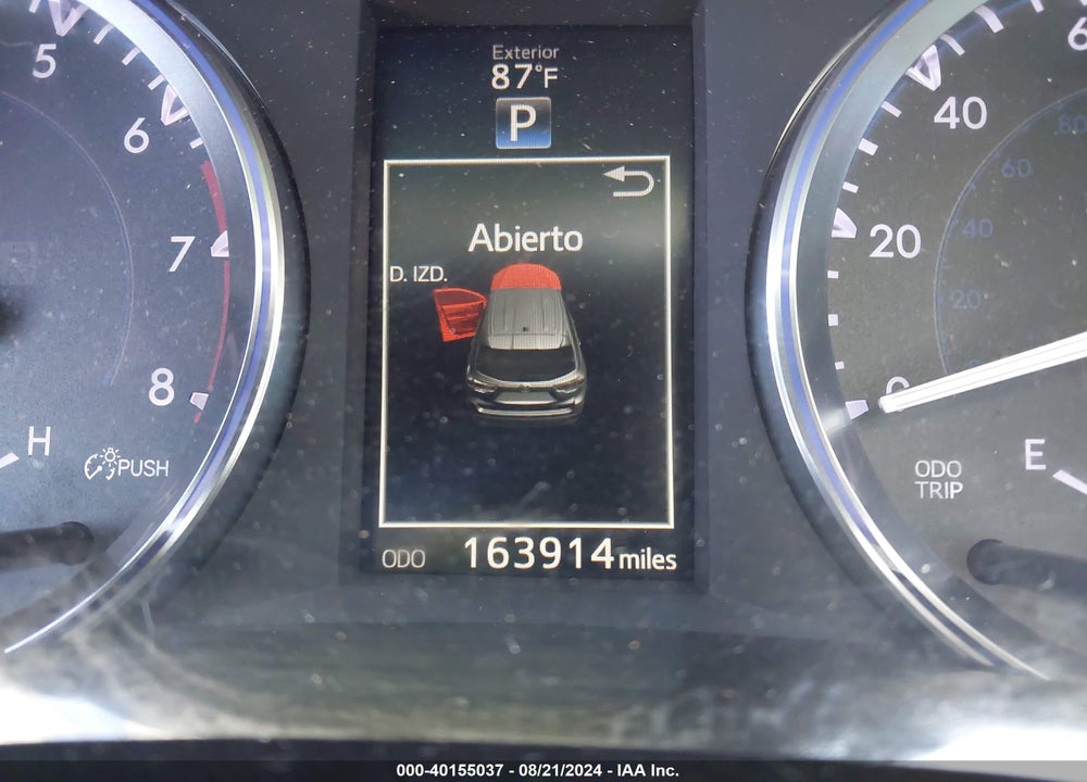 2014 TOYOTA HIGHLANDER XLE V6 VIN: 5TDJKRFH8ES004835