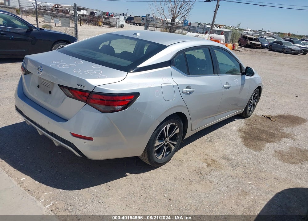 2021 NISSAN SENTRA SV XTRONIC CVT VIN: 3N1AB8CV5MY293221