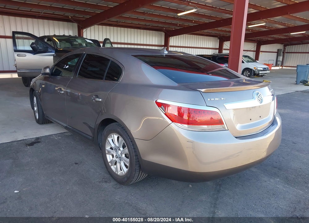 2012 BUICK LACROSSE VIN: 1G4GA5ER3CF207270
