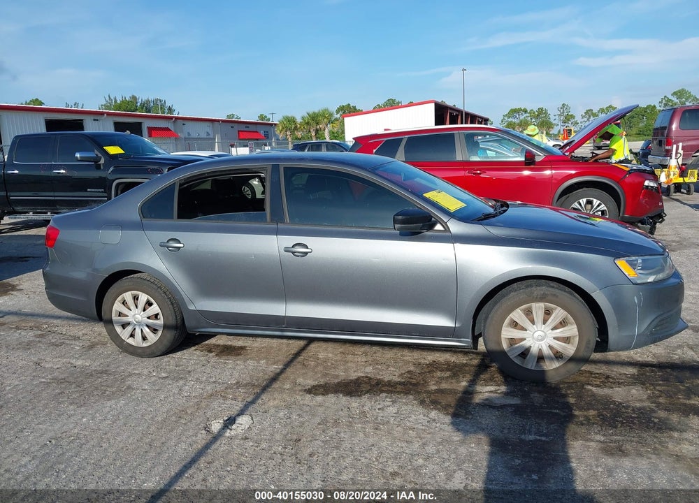 2013 VOLKSWAGEN JETTA 2.0L S VIN: 3VW2K7AJ9DM269696
