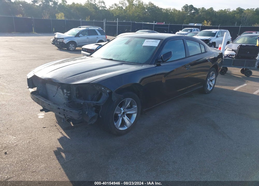 2015 DODGE CHARGER SE VIN: 2C3CDXBG9FH826780