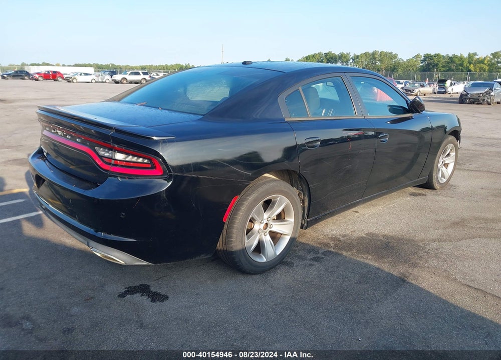 2015 DODGE CHARGER SE VIN: 2C3CDXBG9FH826780