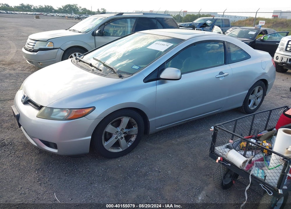 2007 HONDA CIVIC EX VIN: 2HGFG12827H582754