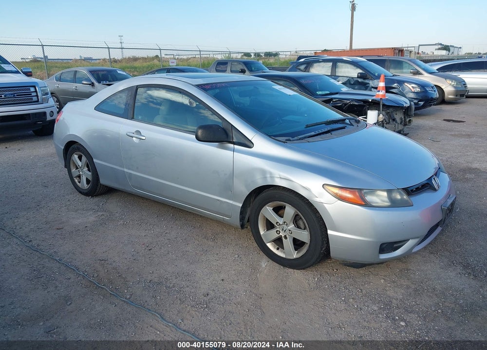 2007 HONDA CIVIC EX VIN: 2HGFG12827H582754