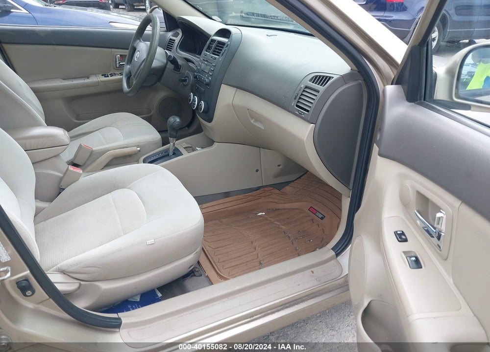 2008 KIA SPECTRA EX VIN: KNAFE122285558069