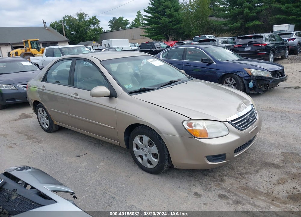 2008 KIA SPECTRA EX VIN: KNAFE122285558069