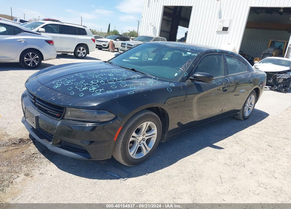 2022 DODGE CHARGER SXT RWD VIN: 2C3CDXBG0NH208214