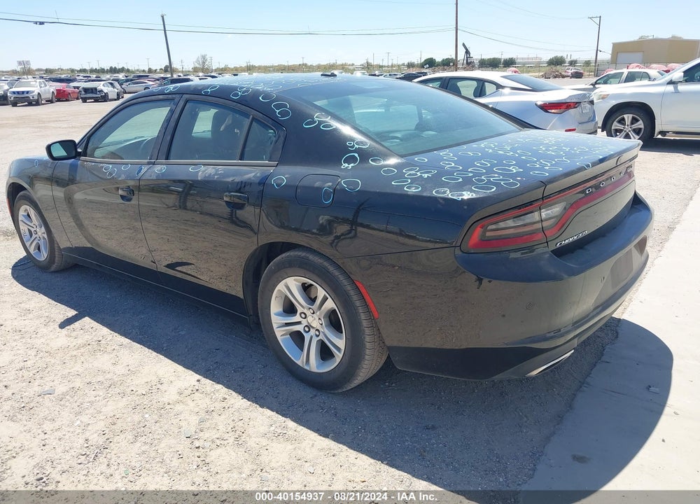 2022 DODGE CHARGER SXT RWD VIN: 2C3CDXBG0NH208214