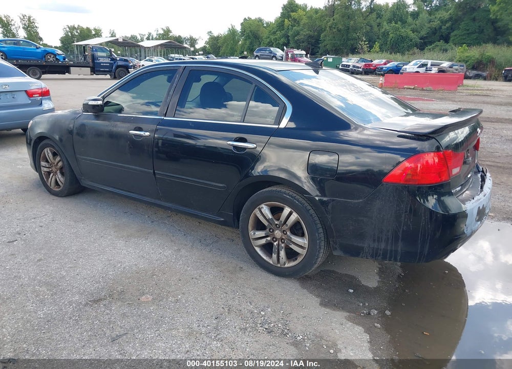 2009 KIA OPTIMA SX V6 VIN: KNAGE224495335514