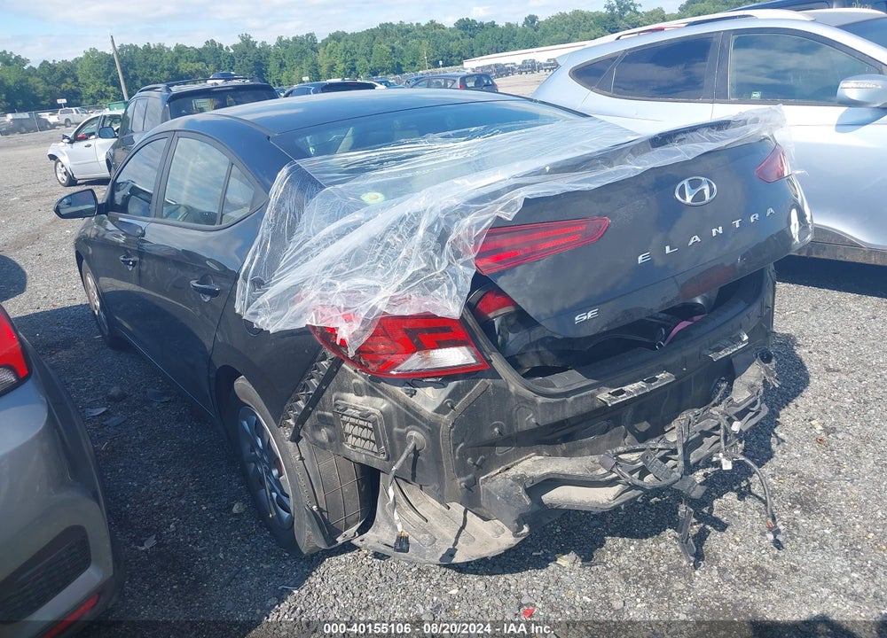 2019 HYUNDAI ELANTRA SE VIN: KMHD74LF0KU821207