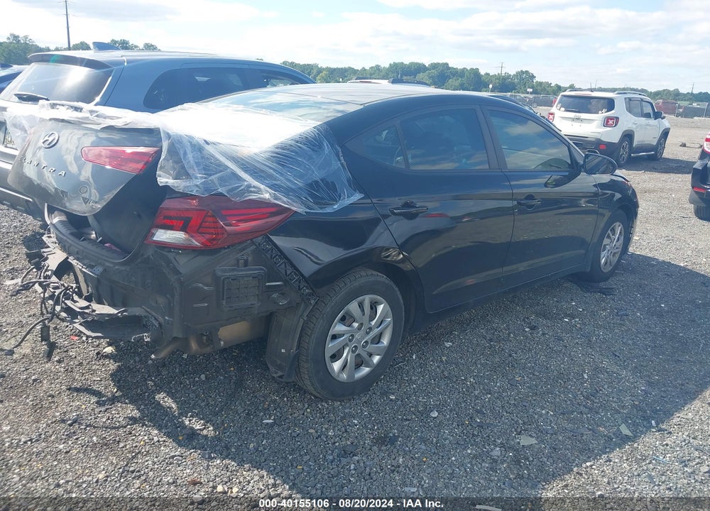 2019 HYUNDAI ELANTRA SE VIN: KMHD74LF0KU821207
